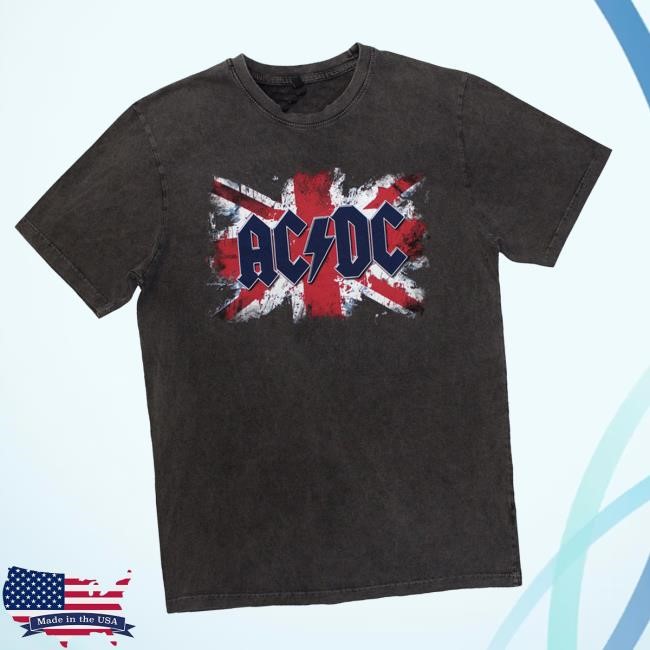 Official Eyesore Merch Shop Acdc 'Flagstone Wash) Limited Edition Crewneck Sweatshirt