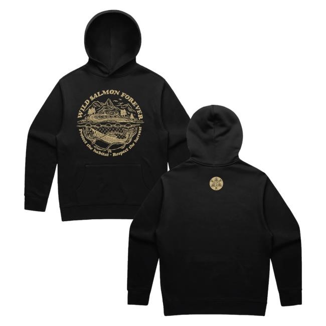 Salmon Sisters Merch Wild Salmon Forever Hoodie Sweatshirt