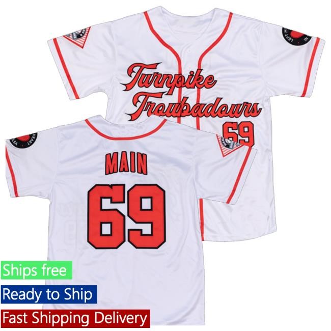 Trending Turnpike Troubadours Merch Store Baseball Jersey (White) Hoodie