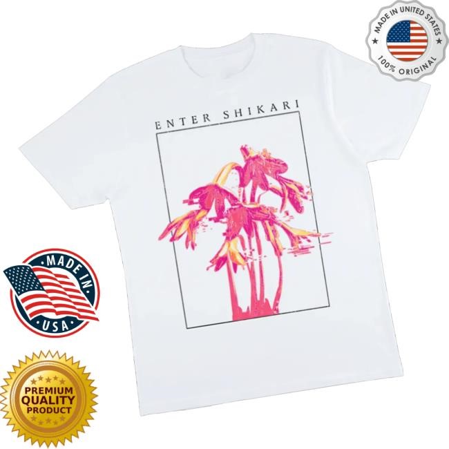 Official Enter Shikari Merch Firelily Short Sleeve Tee White Official Enter Shikari Merch Firelily T-Shirt, Hoodie, Tank Top, Sweater And Long Sleeve T-Shirt White