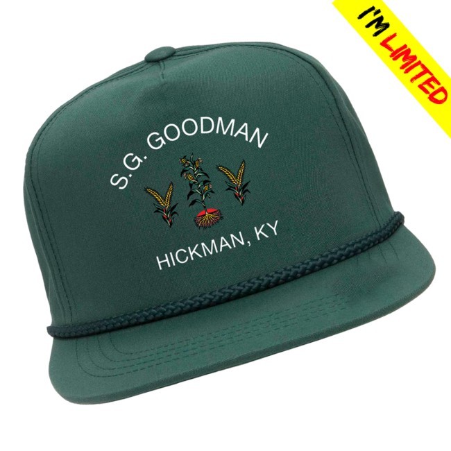 Port Merchandise Merch Store S.G Goodman Corn Logo Golf Hats