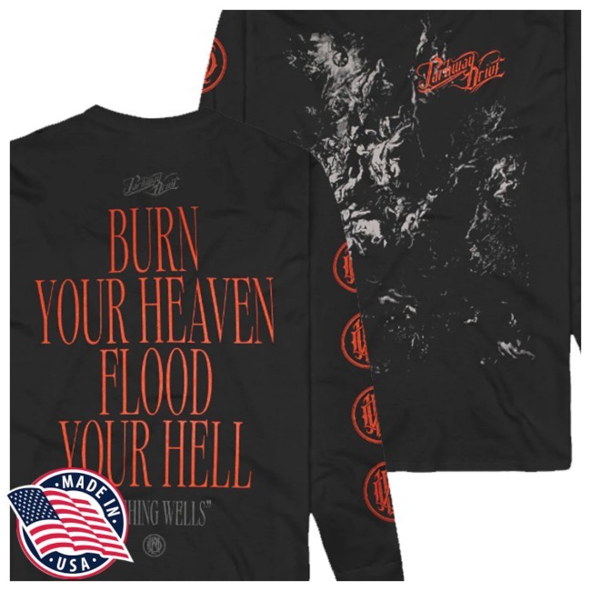 Impericon Store Merch Parkway Drive - Flood Your Hell Long Sleeve T Shirt