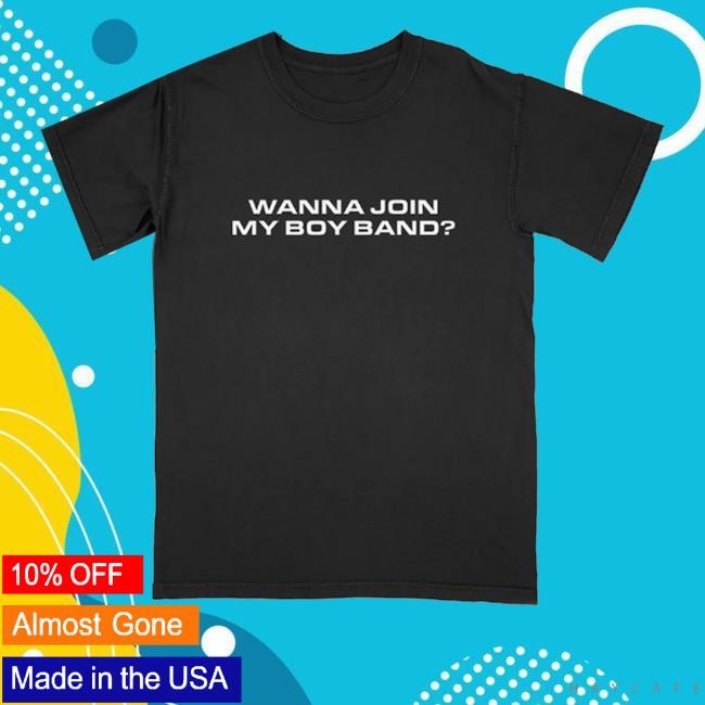 Carson's Wanna Join My Boy Band Hooded Sweatshirt