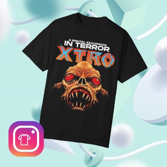 Iron Fortress Records Merch Xtro Horror Movie Sweatshirt
