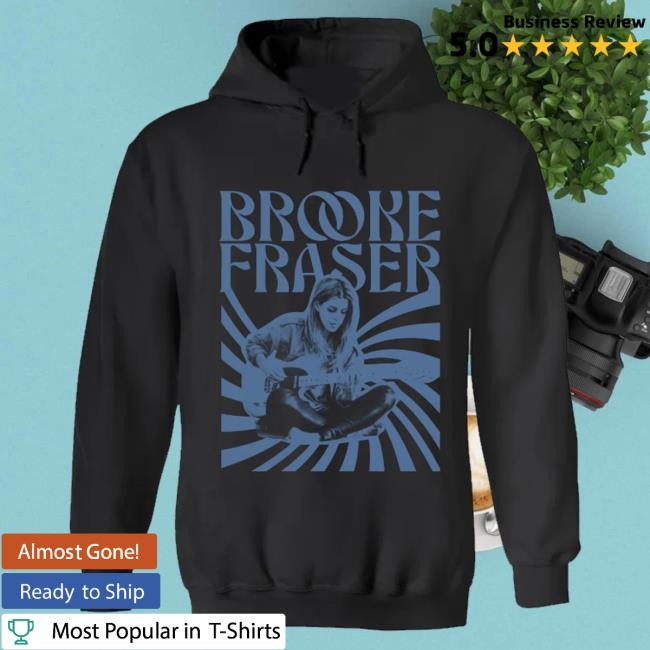 Brookefraser Merch Shop Store Brooke Fraser Black Portrait Tee