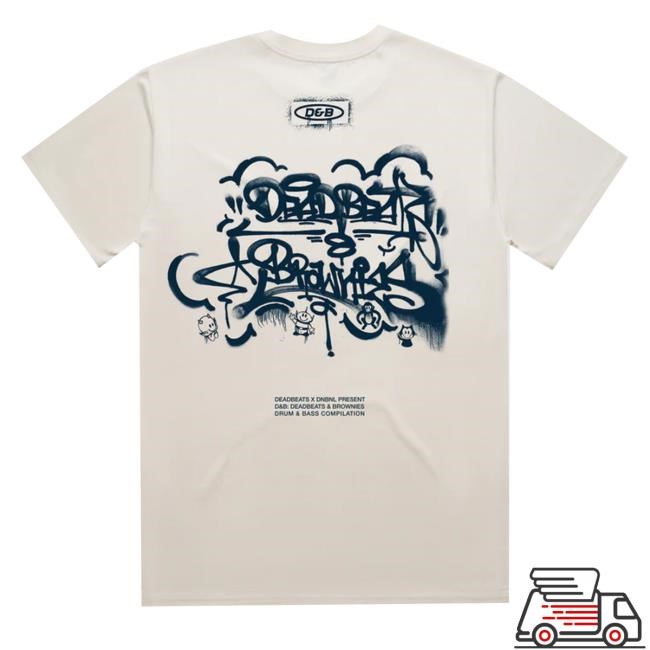 Deadbeats X Dnbnl Natural T Shirt