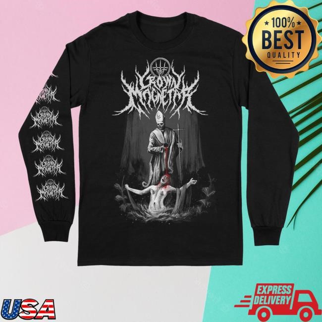 Indiemerchstore Crown Magnetar Skull Priest T-Shirt