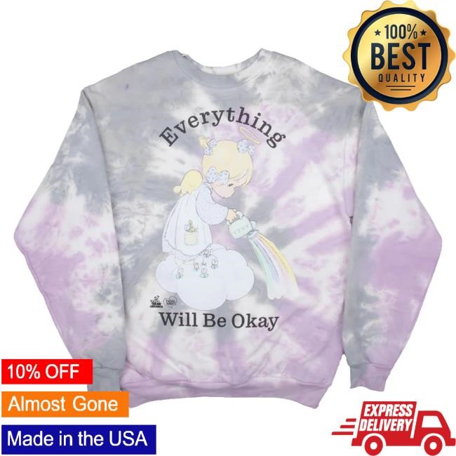 Online Ceramics Merch Precious Moments Everything Will Be Ok Dye Shirts