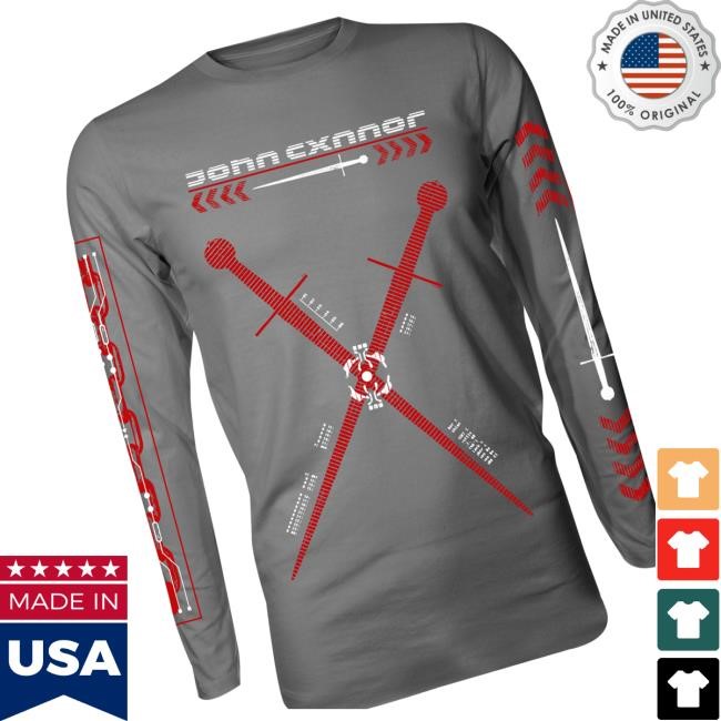 Gravitated Merch Store John Cxnnor Cross Blade Grey Tank Top