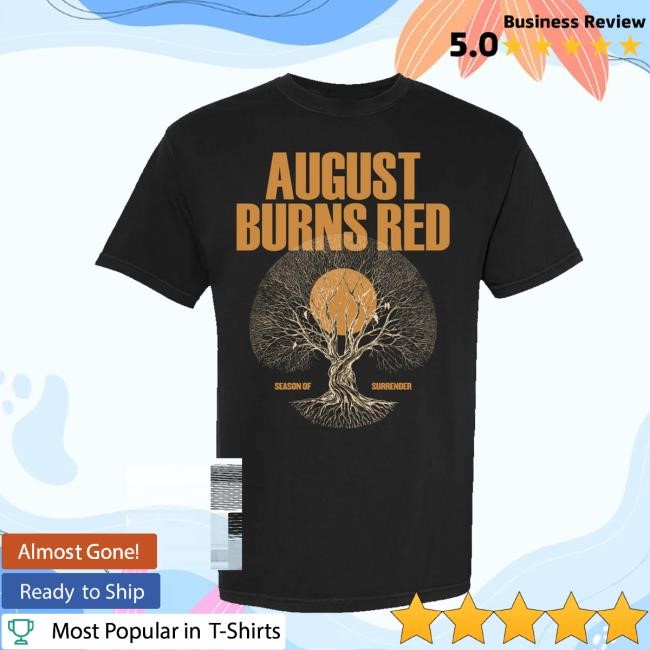 Fearless Records Store Merch August Burns Red Fall Season Limted Shirt