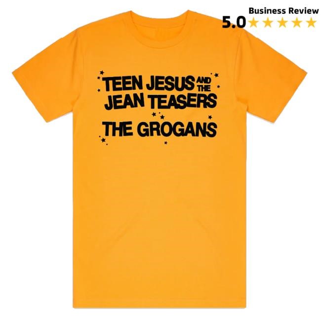 Official The Amity Affliction Store Merch The Grogans The Grogans & Tjjt Tour Tee Gold T-Shirt