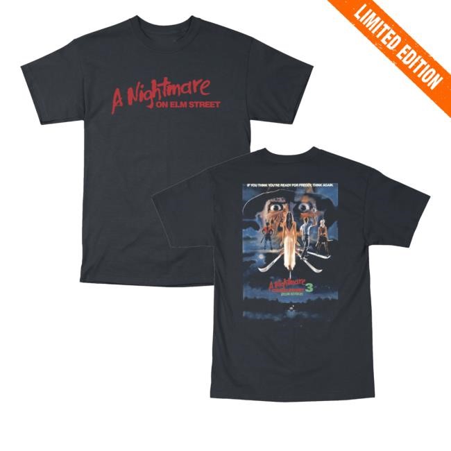 Nightmare On Elm Street Poster Long Sleeve Shirt