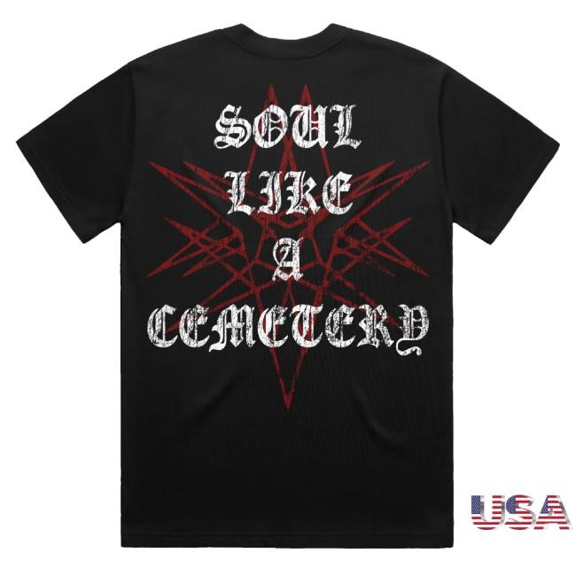 Official Soul Like A Cemetery Black Tee