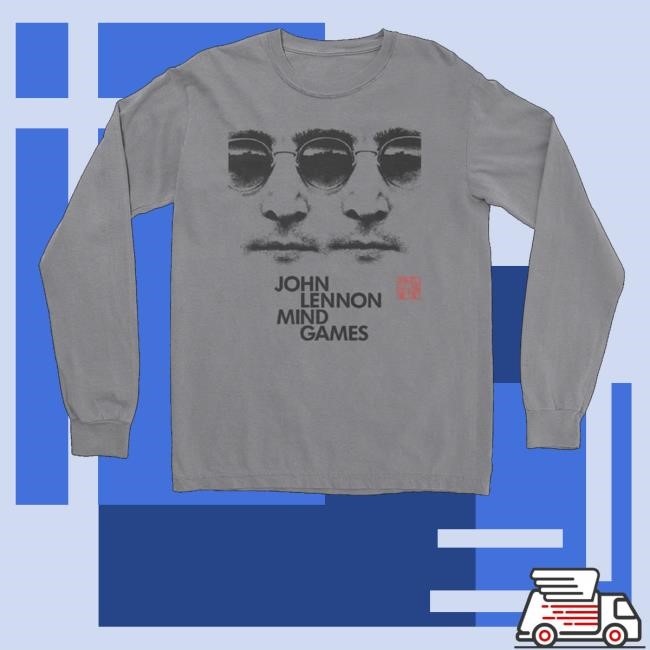 John Lennon Merch Mind Games Eyes Long Sleeve T Shirt