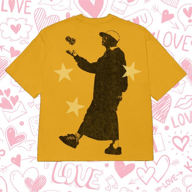 Billie Eilish Merch Dice Yellow Hoodie
