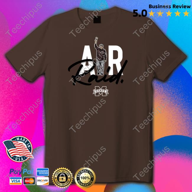 Mississippi State Bulldogs Football Mike Leach Msu Air Raid Shirt
