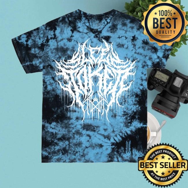 Merch Jungle Merch Sleep Token Death Tie Dye Tee Black Columbia Crystal