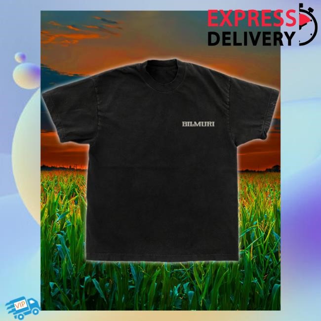 Bilmuri Official Store Ams Tour T-Shirt Black Bilmuri Band