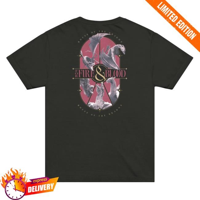 Wb Shop Merch Store House Of The Dragon Long Sleeve For Fire & Blood