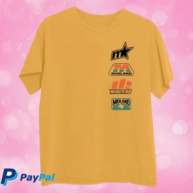 Midland Official Merch Shop Kickin' Up Dust Gold Sweatshirt