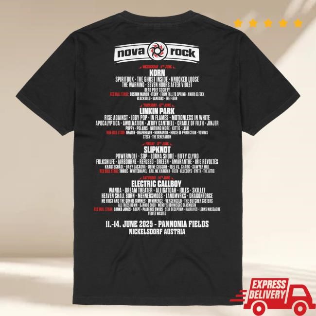 Official Novarock Merch Shop Store Till Death Tee Shirt