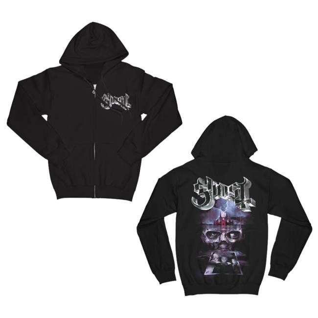 Trending Ghost Merch Store World Tour Hooded Sweatshirt
