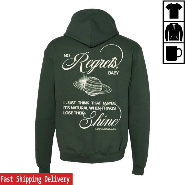 Kacey Musgraves Merch Shop No Regrets T Shirts