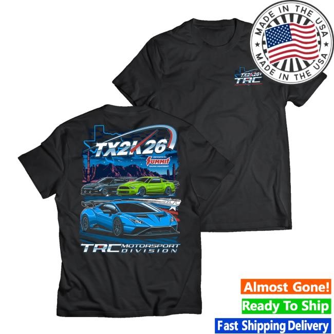 Thatracingchannel Merch Store Trc X Tx2k26 Heavy Hitters Long Sleeve T Shirt