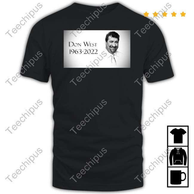 Scott D'amore Rip Don West 1963-2022 T Shirt Impactwrestling