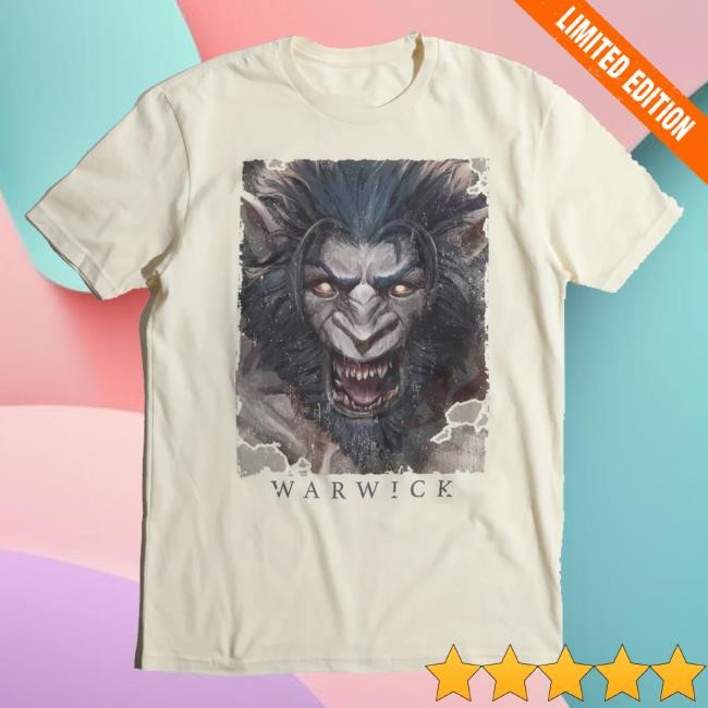 Heroes & Villains Merch Arcane League Of Legends Warwick Growling Long Sleeve T Shirt