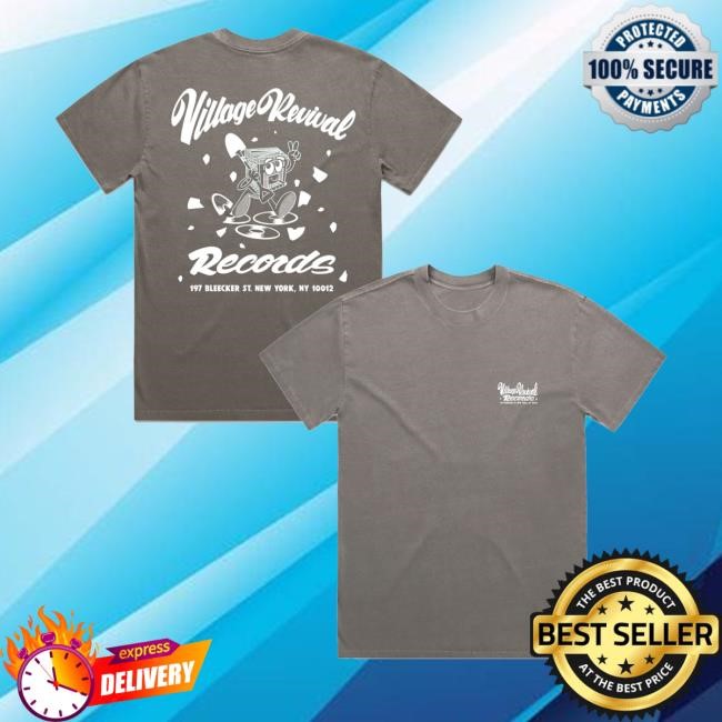 Neighborhood Merch Store Village Revival Records - Crate Digger Tank Top