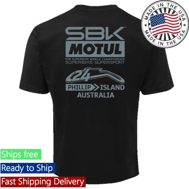 Worldsbk Store Merch Mens Wedge Long Sleeve Shirt