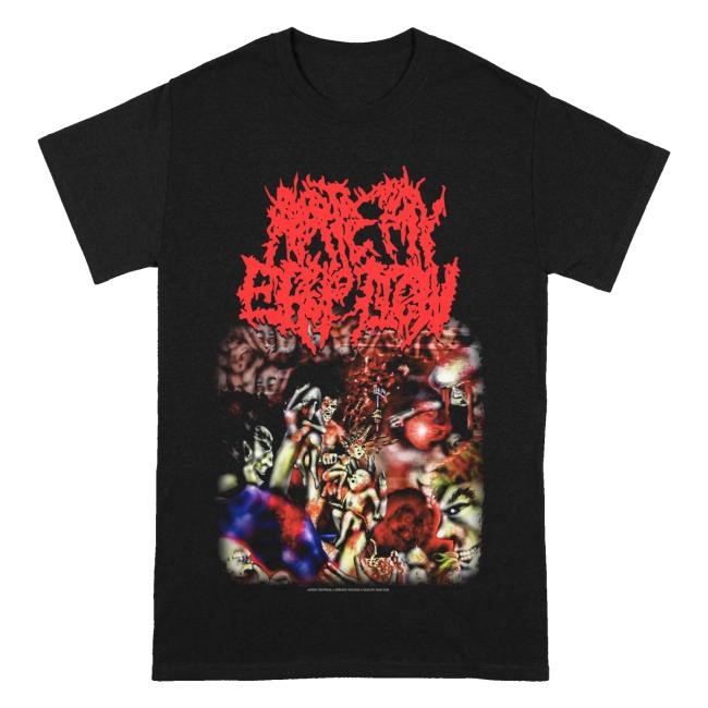 Artery Eruption 'Gouging Out The Eyes Of Mutilated Infants' Youth T Shirt Reality Fade Merch Store