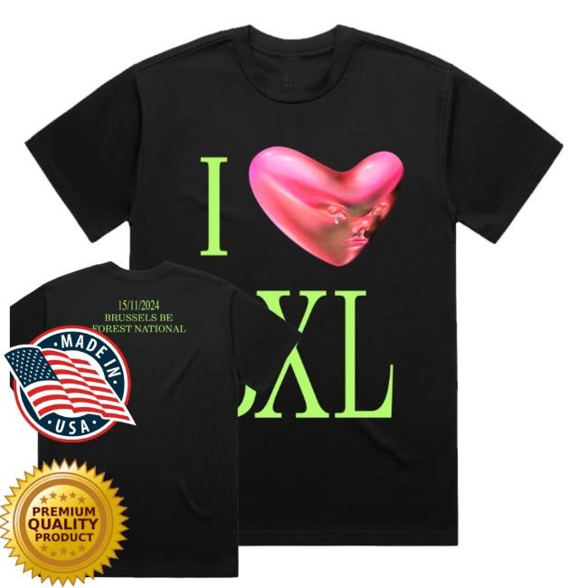 Fontainesdc Merch Shop Store Official I Heart Bxl Black Long Sleeve T Shirt