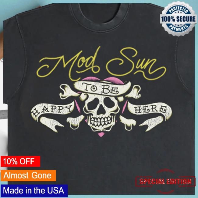 Mod Sun Music Merch Shop Store Official Tattoo Flash Hooded Sweatshirt