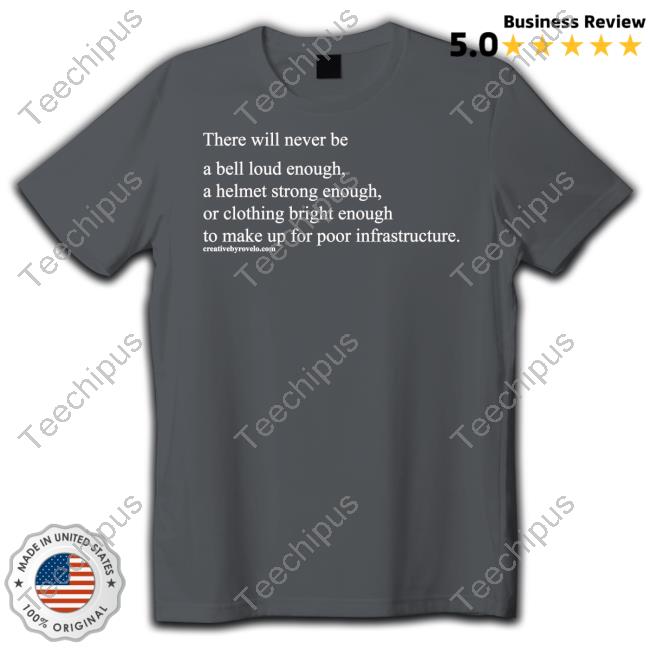 Dave Delaney There Will Never Be A Bell Loud Enough A Helmet Strong Enough T Shirt