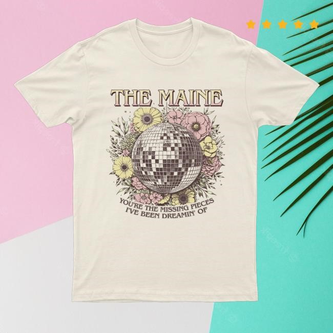 Floral Disco Natural Tee