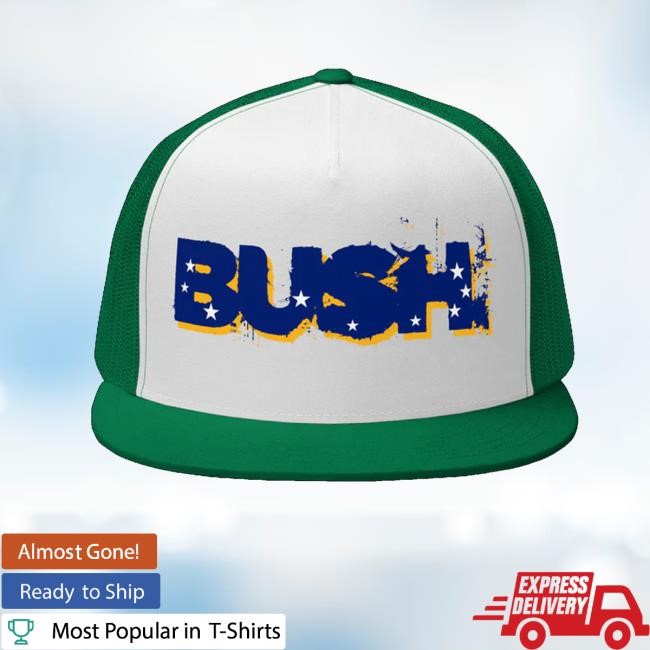 Bushofficial Merch Merch Brazil Logo Trucker Hat