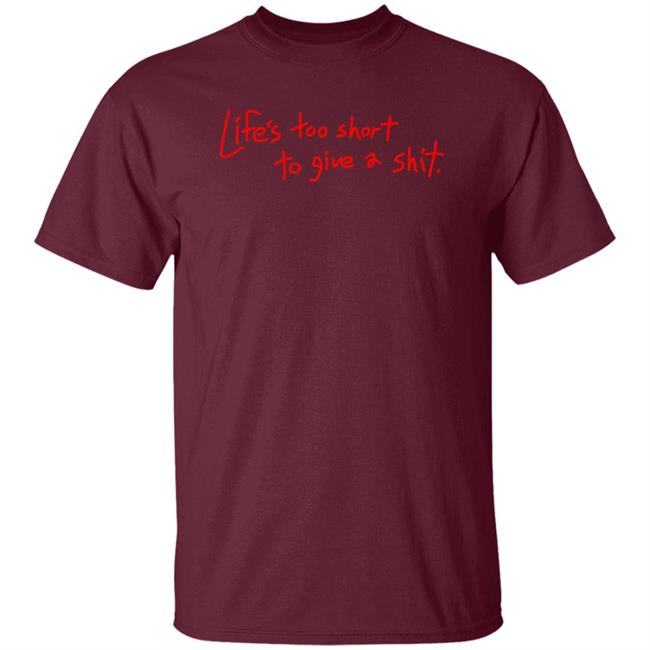 Geoff Ramsey Life's Too Short To Give A Shit Shirt Rooster Teeth Store