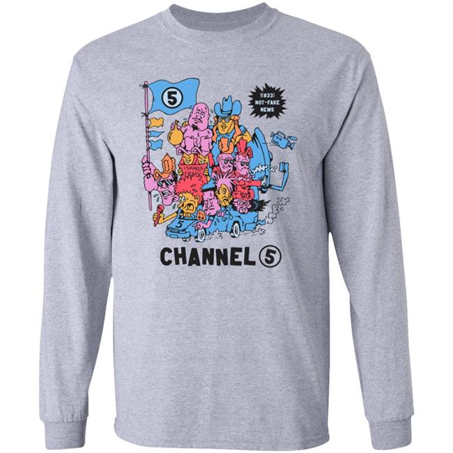 Channel5 The Characters Shirt Channel5 Merch