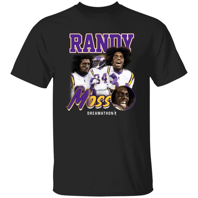 Justin Jefferson Wearing Randy Moss Dreamathon Shirt Dreamathon Merch
