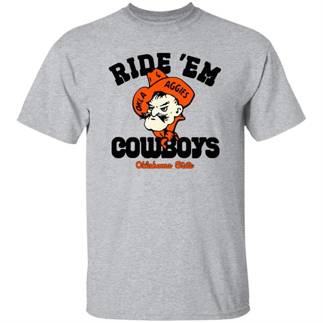 Homefield Apparel Osu Ride 'Em Cowboys Oklahoma State Shirt