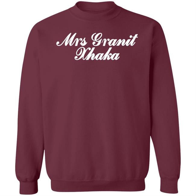 Mrs Granit Xhaka Shirt Loulou Gunner Mrs Granit Xhaka Shirt Mrs Granit Xhaka Shirt Loulou Gunner Mrs Granit Xhaka Shirt