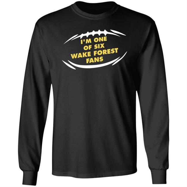 I'm One Of Six Wake Forest Fans Shirt Kirk Herbstreit