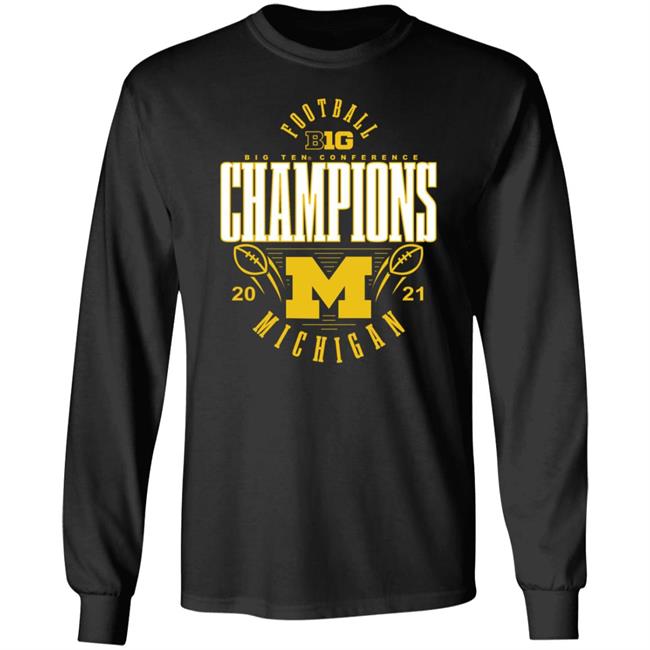 Michigan Big Ten Championship Shirt Michigan Football Big Ten Conference Champs Shirt