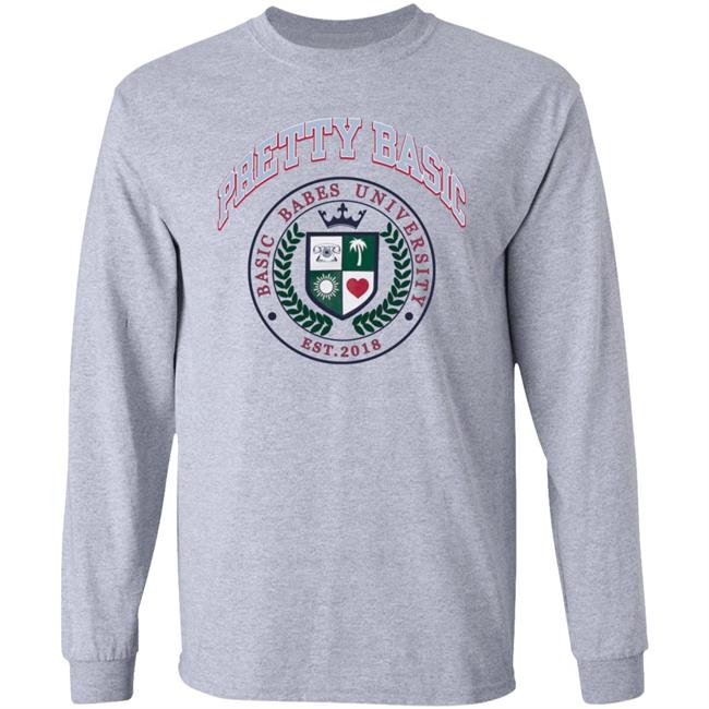 Pretty Basic University Sweatshirt Pretty Basic Merch