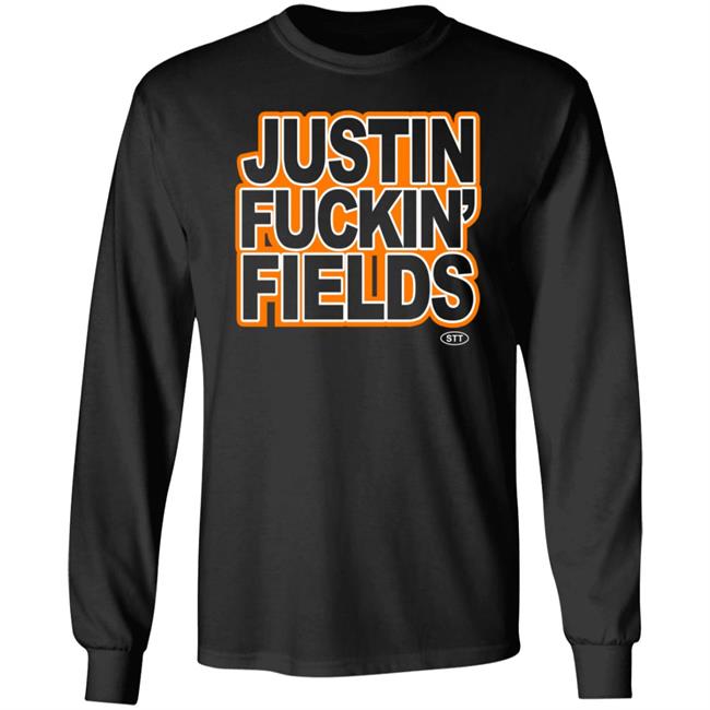 Justin Fuckin Fields Shirt Chicago Bear Down