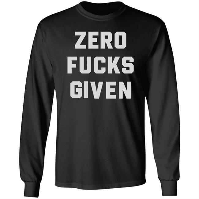 Zero Fucks Given Shirt Buy Me Brunch