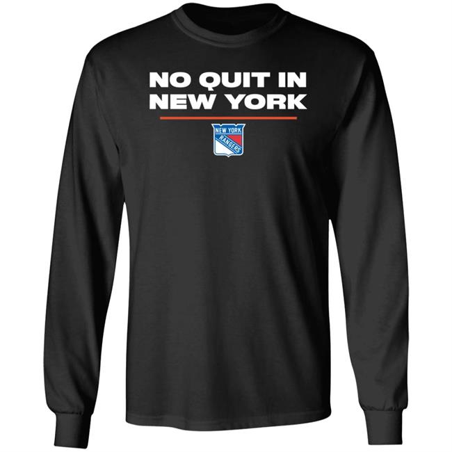 No Quit In New York Rangers Shirt Keith Kinkaid