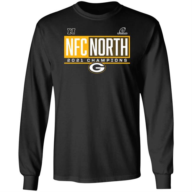 Nfc North Champions T Shirt Green Bay Packers 2021 Nfc North Champions Shirt